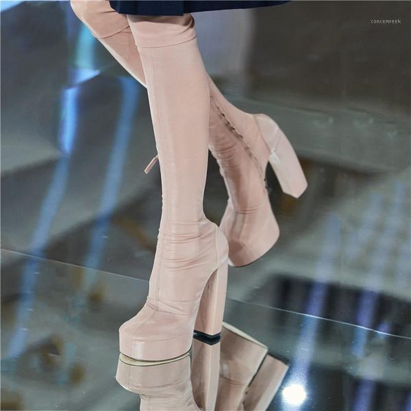 boots platform high heel woman over-the-knee catwalk nightclub thigh women shoes 2021 luxury designer zapatos de mujer1, Black
boots platform high heel woman over-the-knee catwalk nightclub thigh women shoes 2021 luxury designer zapatos de mujer1, Black