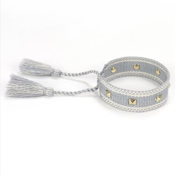 hstones men cotton women adjustable with length christmas braided bracelet as jewelry gift for friends h, Silver
hstones men cotton women adjustable with length christmas braided bracelet as jewelry gift for friends h, Silver