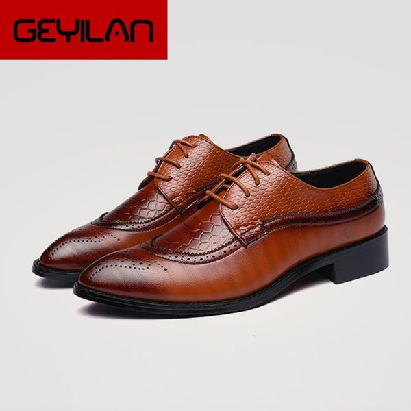 men bussiness leather shoes fashion laceup wedding dressing shoes male luxury pointed toe office formal flats man bussiness shoe, Black
men bussiness leather shoes fashion laceup wedding dressing shoes male luxury pointed toe office formal flats man bussiness shoe, Black