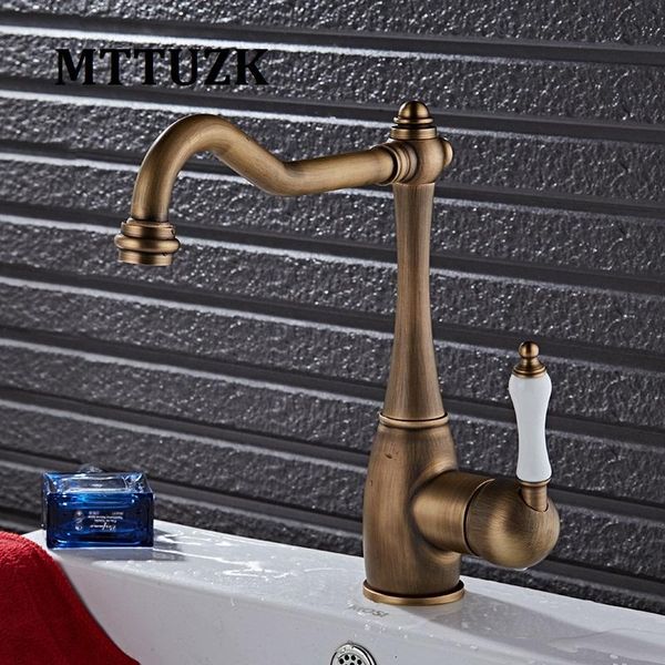mttuzk european style antique brass faucets bathroom single handle taps cold water basin faucet washbasin deck mounted mixer
mttuzk european style antique brass faucets bathroom single handle taps cold water basin faucet washbasin deck mounted mixer