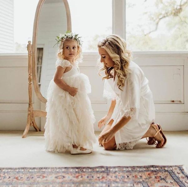lovely a line tiered flower girls dresses for weddings beaded tulle toddler pageant gowns floor length kids prom dress, White;red
lovely a line tiered flower girls dresses for weddings beaded tulle toddler pageant gowns floor length kids prom dress, White;red