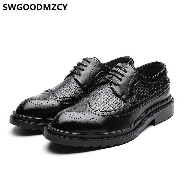brogue shoes men formal italian brand classic men shoes leather coiffeur wedding dress 2020 elegant for evening dress, Black
brogue shoes men formal italian brand classic men shoes leather coiffeur wedding dress 2020 elegant for evening dress, Black