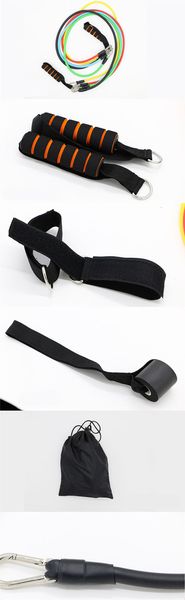 11 pcs/set latex resistance bands crossfit training exercise yoga tubes pull rope,rubber expander elastic bands fitness with bag
11 pcs/set latex resistance bands crossfit training exercise yoga tubes pull rope,rubber expander elastic bands fitness with bag