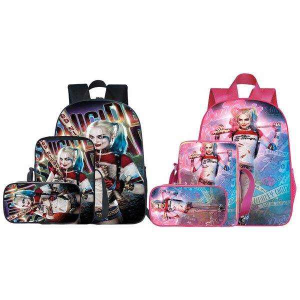 3pcs/set new fashion printing suicide squad girls school backpack kids bag children schoolbag harley quinn kindergarten bookbag c0125
3pcs/set new fashion printing suicide squad girls school backpack kids bag children schoolbag harley quinn kindergarten bookbag c0125