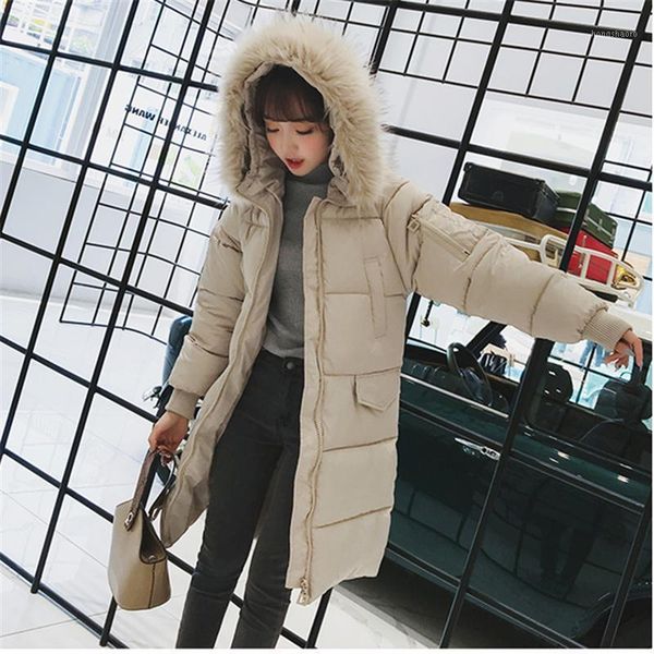 2020 winter fashion new cotton coat women's fur collar hooded thicker loose mid-length student bread style warm jacket trend 1931, Black
2020 winter fashion new cotton coat women's fur collar hooded thicker loose mid-length student bread style warm jacket trend 1931, Black