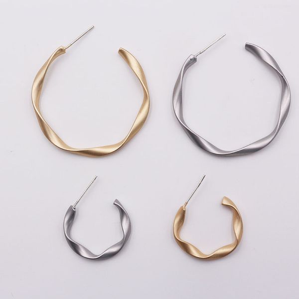 c silver needle earrings retro jewelry matte twist geometric earrings gold silver white k for women, Golden;silver
c silver needle earrings retro jewelry matte twist geometric earrings gold silver white k for women, Golden;silver
