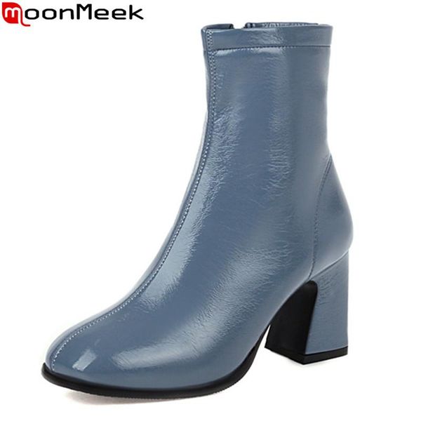 boots moonmeek 2021 large size 34-44 fashion women square toe high heels ladies shoes autumn winter ankle black blue
boots moonmeek 2021 large size 34-44 fashion women square toe high heels ladies shoes autumn winter ankle black blue