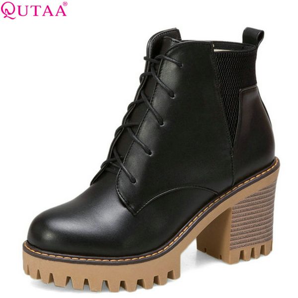 qutaa 2020 winter boots women shoes pu leather women ankle boots square high heel fashion csual black women boots big size 34-43 1026
qutaa 2020 winter boots women shoes pu leather women ankle boots square high heel fashion csual black women boots big size 34-43 1026