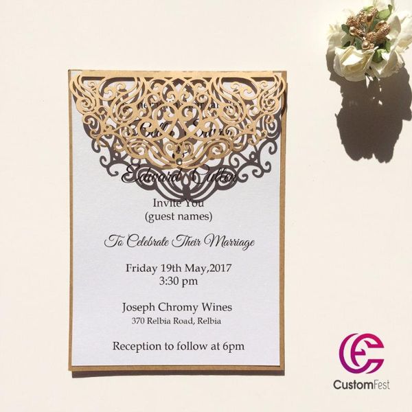 customfest self design 50pcs/set envelop and seal craft paper rustic theme laser cut with rhinestone ivitation menu
customfest self design 50pcs/set envelop and seal craft paper rustic theme laser cut with rhinestone ivitation menu