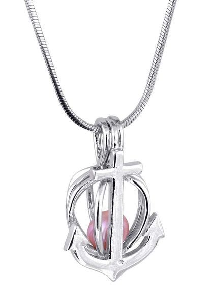 wish pearl cage pendant bow and arrow provides stainless steel color pearl makes more attractive p65, Silver
wish pearl cage pendant bow and arrow provides stainless steel color pearl makes more attractive p65, Silver