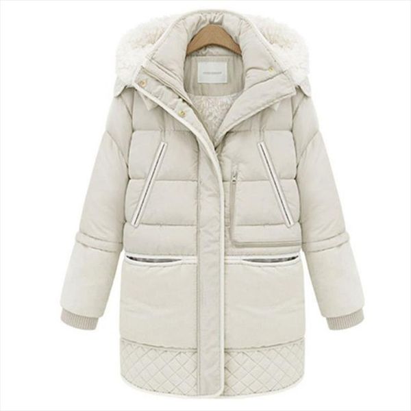 winter jacket down cotton coat women padded long slim hooded parkas female plus size warm wool jackets outwear clothing f622, Black
winter jacket down cotton coat women padded long slim hooded parkas female plus size warm wool jackets outwear clothing f622, Black