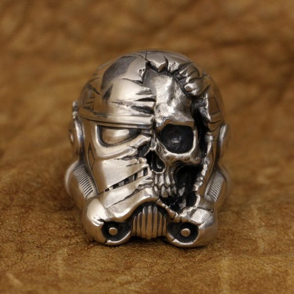linsion 925 sterling silver half face white warrior ring mens biker punk ring ta311 us size 7~16, Golden;silver
linsion 925 sterling silver half face white warrior ring mens biker punk ring ta311 us size 7~16, Golden;silver