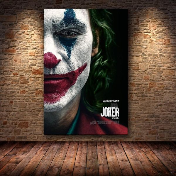 dc comic hero wall art canvas oil painting famous the joker movie poster joaquin phoenix prints wall pictures for living room home decor
dc comic hero wall art canvas oil painting famous the joker movie poster joaquin phoenix prints wall pictures for living room home decor