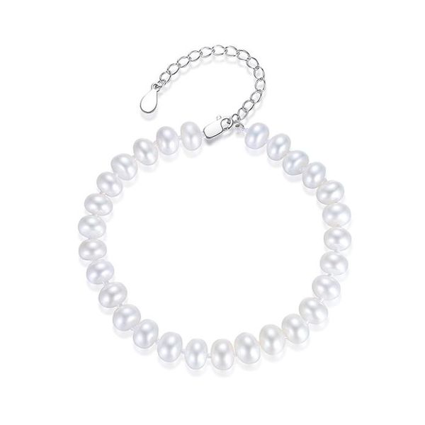 925 silver buckle 7-8mm freshwater pearl bracelet fashion classic female pearl bracelets gift, Black
925 silver buckle 7-8mm freshwater pearl bracelet fashion classic female pearl bracelets gift, Black