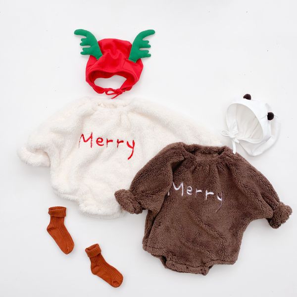 ins fall and winter clothes 2020 baby christmas baby long sleeve romper baby clothes package fart spot hooded detachable top, White
ins fall and winter clothes 2020 baby christmas baby long sleeve romper baby clothes package fart spot hooded detachable top, White