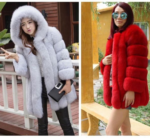 2016 new fashion faux fur coat women winter medium long short luxury warm fur coats female hooded jacket overcoat mink coat1, Black
2016 new fashion faux fur coat women winter medium long short luxury warm fur coats female hooded jacket overcoat mink coat1, Black