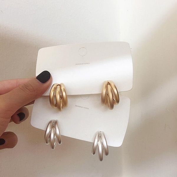 hoop & huggie trend fashion multi-circle metal earrings punk temperament wild brincos oorbellen for women gift vintage statement, Golden;silver
hoop & huggie trend fashion multi-circle metal earrings punk temperament wild brincos oorbellen for women gift vintage statement, Golden;silver