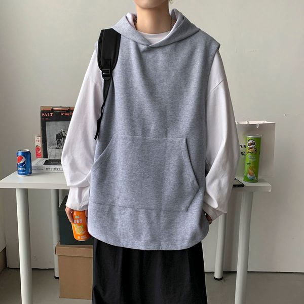 new 2021 autumn/winter colour thin mesh sleeveless waistcoat hoodie sweatshirt male wear a1y7, Black
new 2021 autumn/winter colour thin mesh sleeveless waistcoat hoodie sweatshirt male wear a1y7, Black