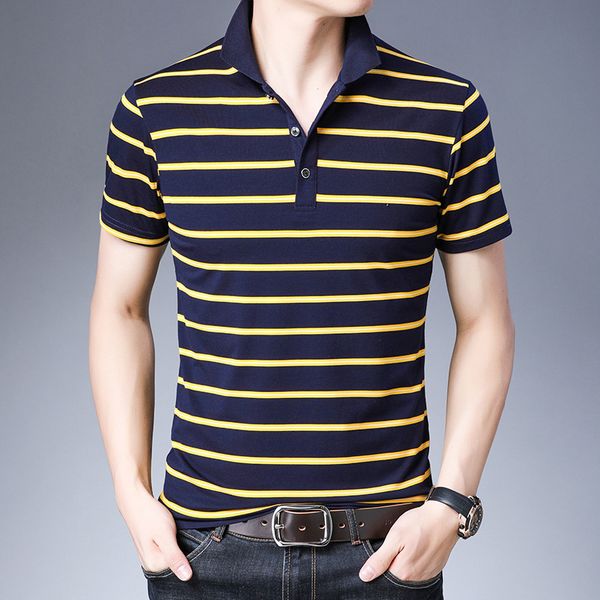 2021 new summer short sleeves harajuku korea fashion striped polo shirts men's tees clothes 3tee, White;black
2021 new summer short sleeves harajuku korea fashion striped polo shirts men's tees clothes 3tee, White;black