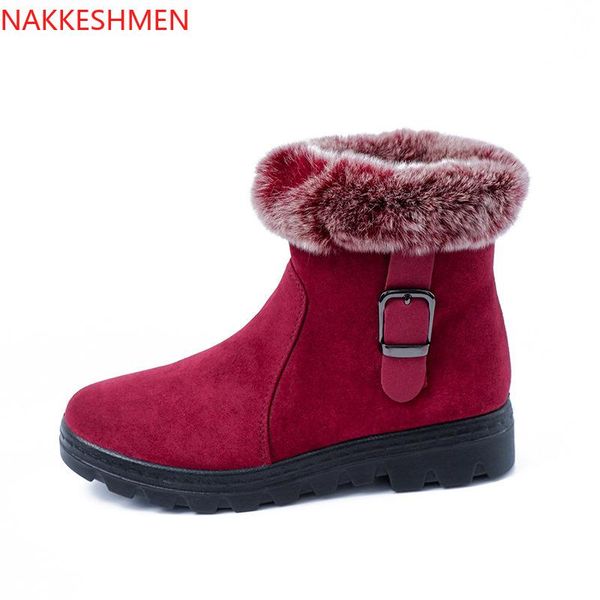 nakkeshmen-2020 winter women's warm snow boots antiskid boots really ta tu mao cotton-padded shoes, Black
nakkeshmen-2020 winter women's warm snow boots antiskid boots really ta tu mao cotton-padded shoes, Black