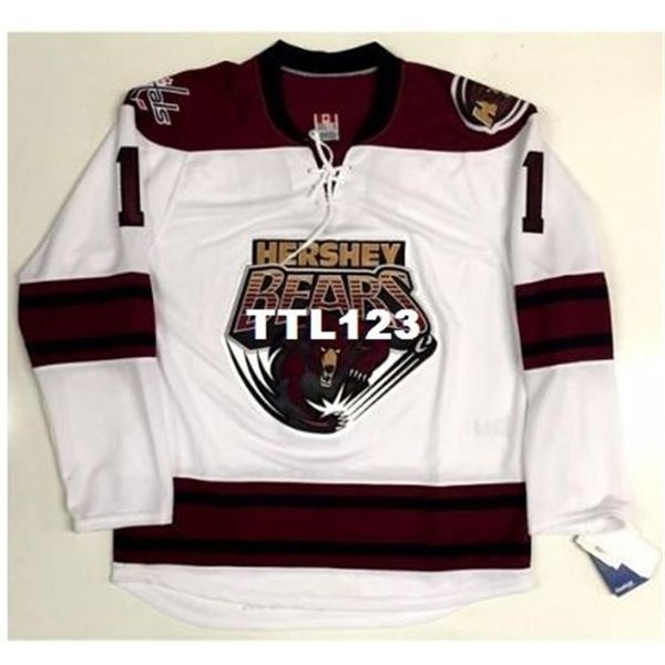 real 121 real full embroidery #1 brayden holtby ahl hershey bears hockey jersey or custom any name or number hockey jersey, Black
real 121 real full embroidery #1 brayden holtby ahl hershey bears hockey jersey or custom any name or number hockey jersey, Black