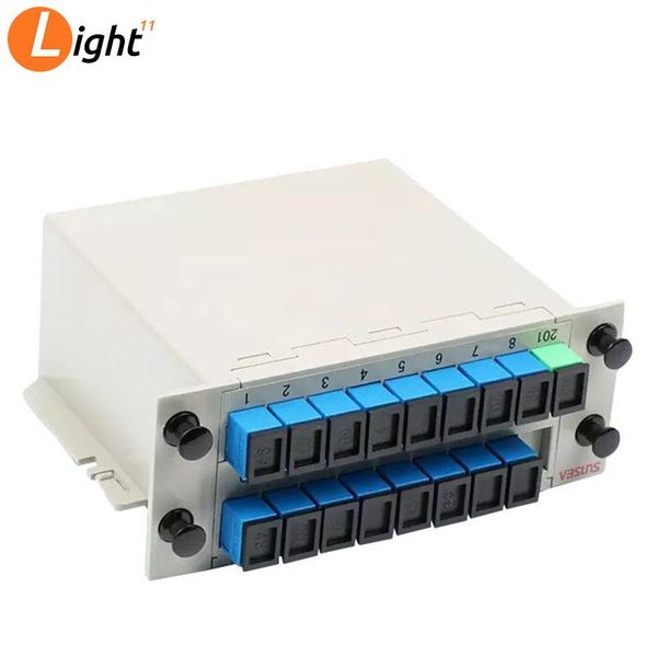 1 x 16 sc/upc branching fiber optical box splitter cassette card insertion type abs plc splitter box
1 x 16 sc/upc branching fiber optical box splitter cassette card insertion type abs plc splitter box