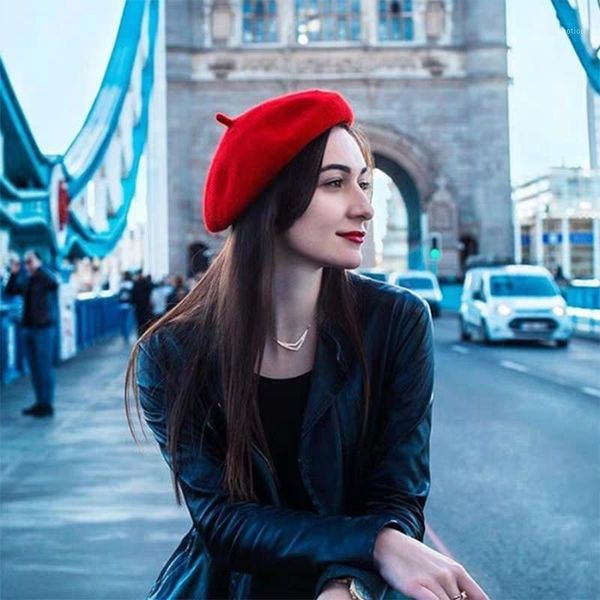 french vintage women girl wool warm plain beret beanie hat cap 11 colors1, Blue;gray
french vintage women girl wool warm plain beret beanie hat cap 11 colors1, Blue;gray