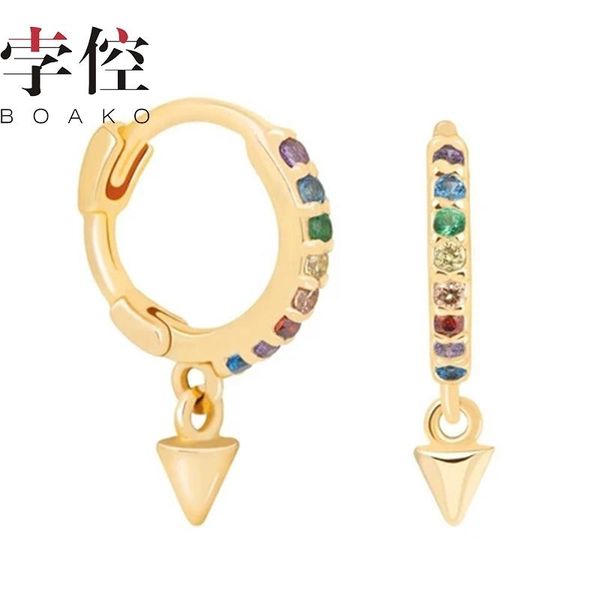 boako 1pair earrings hoops punk wind geometry 925 sterling silver earrings for women pendientes jewelry brincos korean, Golden;silver
boako 1pair earrings hoops punk wind geometry 925 sterling silver earrings for women pendientes jewelry brincos korean, Golden;silver
