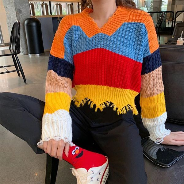 fashion students short sweaters casual short women plaid sweaters autumn striped shorts knitted pullovers drop shipping, White;black
fashion students short sweaters casual short women plaid sweaters autumn striped shorts knitted pullovers drop shipping, White;black