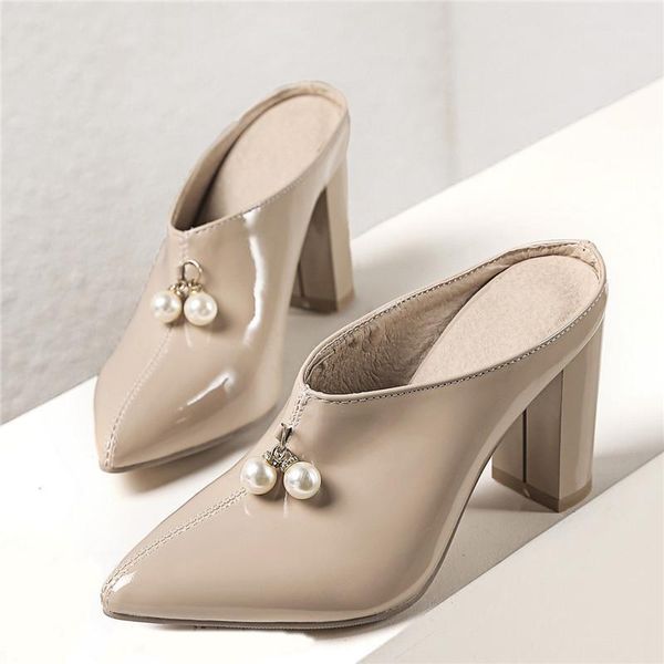 mules shoes woman high heels outdoor slippers spring summer chunky block heel famale shoes pointed toe slingback ladies1, Black
mules shoes woman high heels outdoor slippers spring summer chunky block heel famale shoes pointed toe slingback ladies1, Black