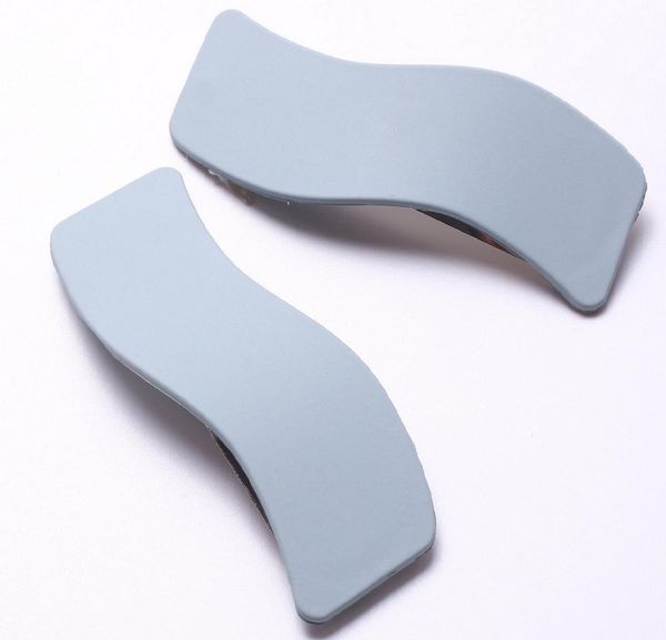 2pcs 7cm acrylic hair clips cute hair pins with wavy shape plastic bobby clip matte barrette for girls woment colored hairpins wmtnef, Slivery;white
2pcs 7cm acrylic hair clips cute hair pins with wavy shape plastic bobby clip matte barrette for girls woment colored hairpins wmtnef, Slivery;white