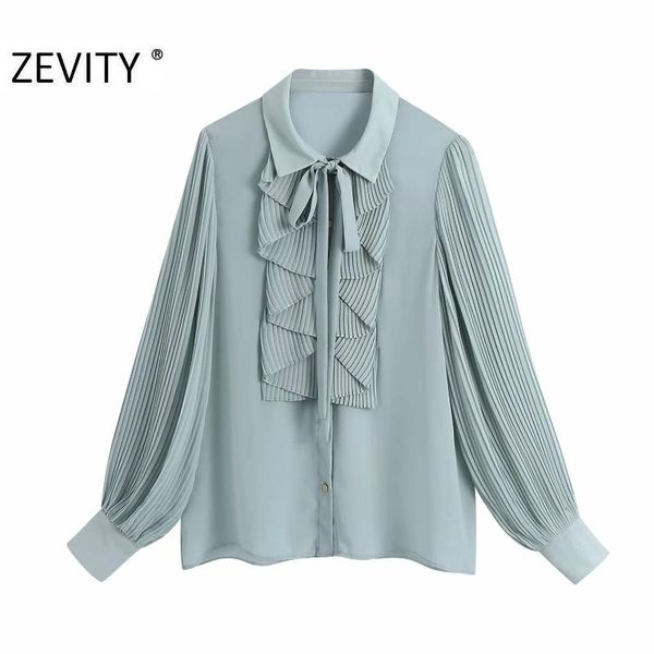 zevity new women fashion pleated lantern sleeve solid chiffon blouse chic office lady ruffles shirt femininas blusas ls7285, White
zevity new women fashion pleated lantern sleeve solid chiffon blouse chic office lady ruffles shirt femininas blusas ls7285, White