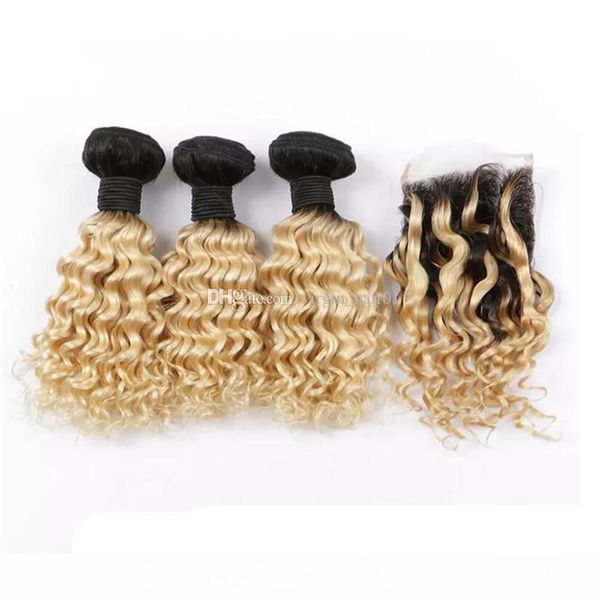 9a peruvian human virgin hair deep wave two tone #1b 613 blonde hair with lace closure ombre human dark roots blonde hair bundles, Black;brown
9a peruvian human virgin hair deep wave two tone #1b 613 blonde hair with lace closure ombre human dark roots blonde hair bundles, Black;brown