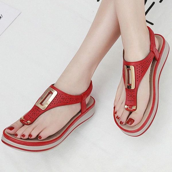 woman summer fashion metal buckle sandals women flip flop wedges women's rome elastic band fashion beach shoes female ladies #dn2q, Black
woman summer fashion metal buckle sandals women flip flop wedges women's rome elastic band fashion beach shoes female ladies #dn2q, Black