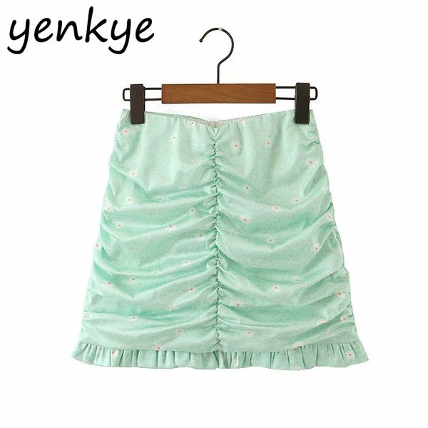 green leopard floral print skirt women high waist a-line mini draped skirt jupe femme summer satin chiffon skirt faldas 1014, Black
green leopard floral print skirt women high waist a-line mini draped skirt jupe femme summer satin chiffon skirt faldas 1014, Black