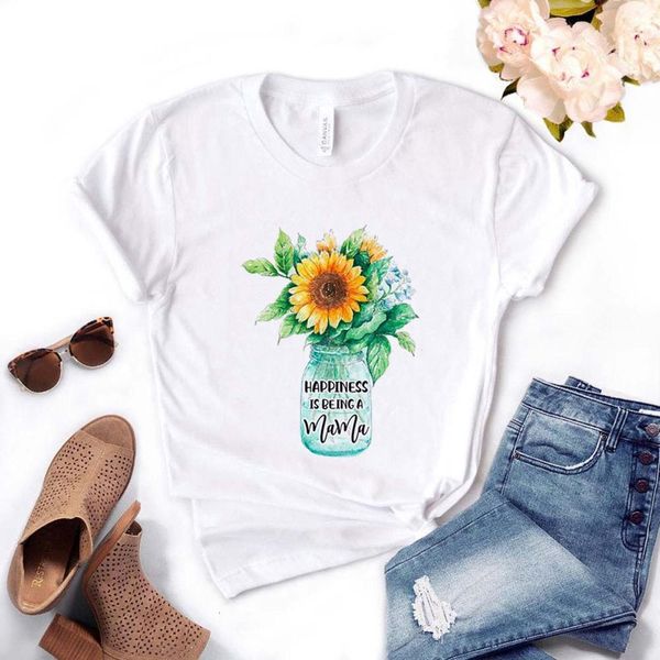 happiness is being a mama sunflower women tshirt cotton casual funny t shirt gift for lady yong girl tee pm-26, White
happiness is being a mama sunflower women tshirt cotton casual funny t shirt gift for lady yong girl tee pm-26, White