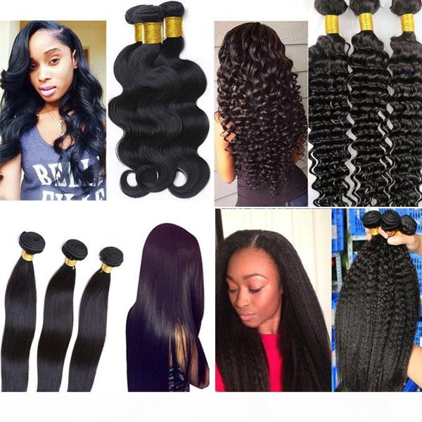 brazilian hair wefts virgin human hair weaves bundles unprocessed 8-34inch indian peruvian malaysian mongolian mink human hair extensions, Black
brazilian hair wefts virgin human hair weaves bundles unprocessed 8-34inch indian peruvian malaysian mongolian mink human hair extensions, Black