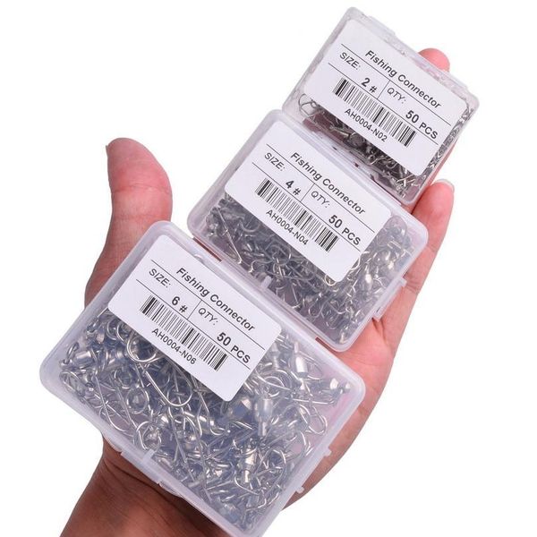 50pcs/box reinforced fishing swivels connector interlock snap 0#-6# strong ball bearing rolling swivel link fishin jllahm
50pcs/box reinforced fishing swivels connector interlock snap 0#-6# strong ball bearing rolling swivel link fishin jllahm