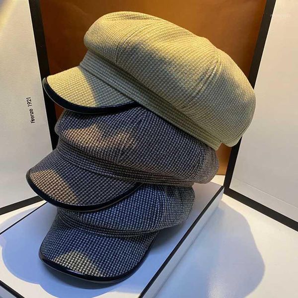 stingy brim hats women autumn winter octagonal korean style hat caps for artist british solid berets 1, Blue;gray
stingy brim hats women autumn winter octagonal korean style hat caps for artist british solid berets 1, Blue;gray