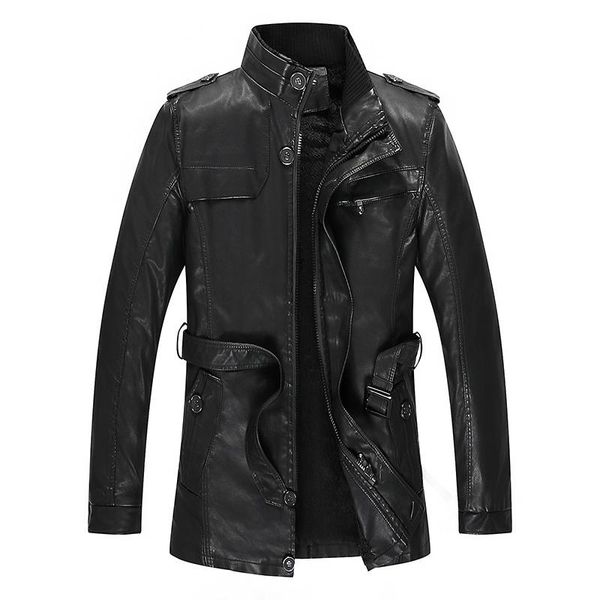 pu brand high leather jacket men coats plus 3xl quality outerwear men business winter faux fur male clothes fleece, Black
pu brand high leather jacket men coats plus 3xl quality outerwear men business winter faux fur male clothes fleece, Black