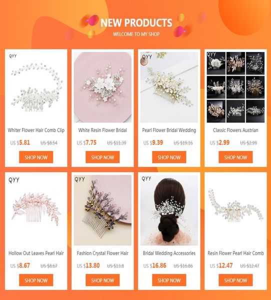 qyy 2019 pearl hair comb bridal fashion jewelry wedding hair combs hair accessories clips bridal headpiece women bbyaja lipper, Silver
qyy 2019 pearl hair comb bridal fashion jewelry wedding hair combs hair accessories clips bridal headpiece women bbyaja lipper, Silver