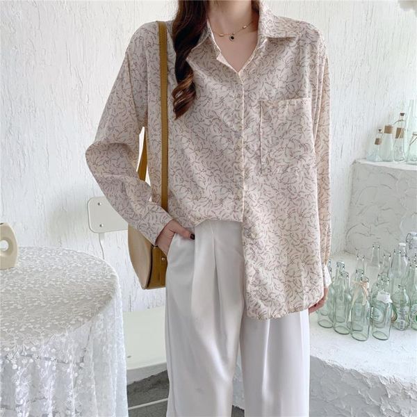 women's blouses & shirts 2021 arrival apricot floral women chiffon blouse office lady elegance long sleeve buttons shirt korean style, White
women's blouses & shirts 2021 arrival apricot floral women chiffon blouse office lady elegance long sleeve buttons shirt korean style, White