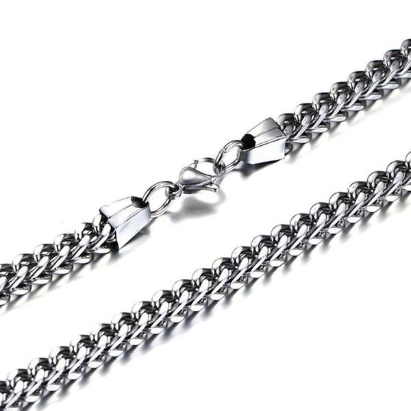 6mm link chain necklace for men hiphop box curb franco chain necklace stainless steel jewelry punk style wholesale, Silver
6mm link chain necklace for men hiphop box curb franco chain necklace stainless steel jewelry punk style wholesale, Silver