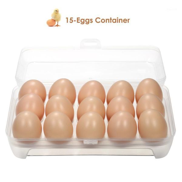 15 eggs tray holder kitchen refrigerator egg storage box fruits organizer container with lid transparent case egg box1
15 eggs tray holder kitchen refrigerator egg storage box fruits organizer container with lid transparent case egg box1