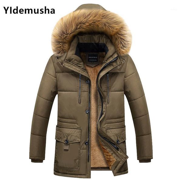 new winter long parkas men cotton padded brand clothing fashion casual thick warm mens coats fur hooded overcoats male clothes1, Black
new winter long parkas men cotton padded brand clothing fashion casual thick warm mens coats fur hooded overcoats male clothes1, Black