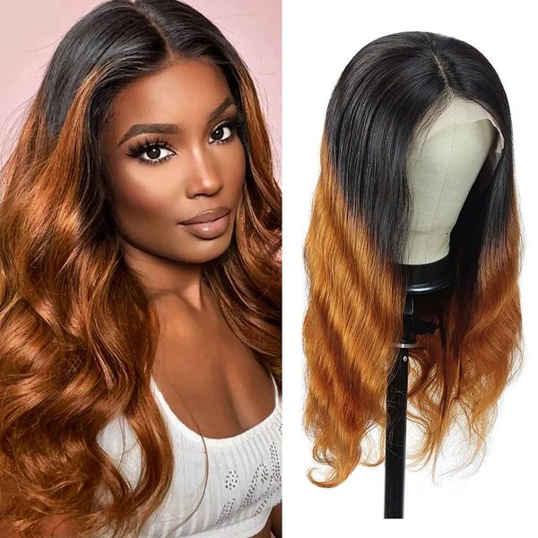 ombre colorlace body wave150 density 24 inch hd hairstyle natural hairline fake 13x4 human hair lace front wig women's pre-cut, Black
ombre colorlace body wave150 density 24 inch hd hairstyle natural hairline fake 13x4 human hair lace front wig women's pre-cut, Black