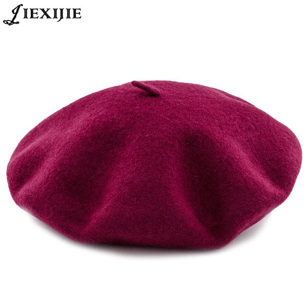 winter exquisite 100% australian wool women knit beret warm female british style lady painter bonnet hats solid color 201026, Blue;gray
winter exquisite 100% australian wool women knit beret warm female british style lady painter bonnet hats solid color 201026, Blue;gray