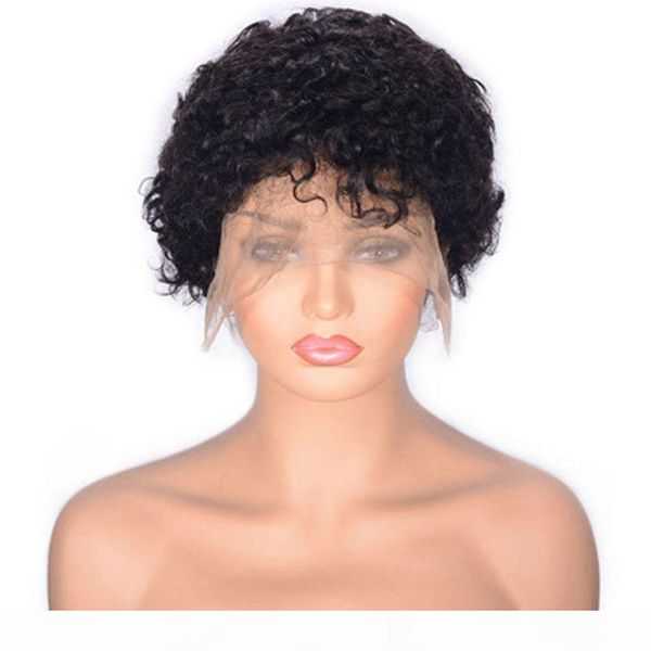 brazilian virgin hair lace front wig for balck women 8 inch curly human hair wigs adjustable straps, Black;brown
brazilian virgin hair lace front wig for balck women 8 inch curly human hair wigs adjustable straps, Black;brown