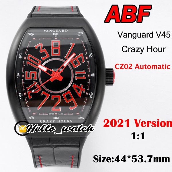 abf new crazy hour vanguard v45 3d red art deco mark black dial cz02 automatic mens watch pvd black steel case leather sport hello_watch, Slivery;brown
abf new crazy hour vanguard v45 3d red art deco mark black dial cz02 automatic mens watch pvd black steel case leather sport hello_watch, Slivery;brown