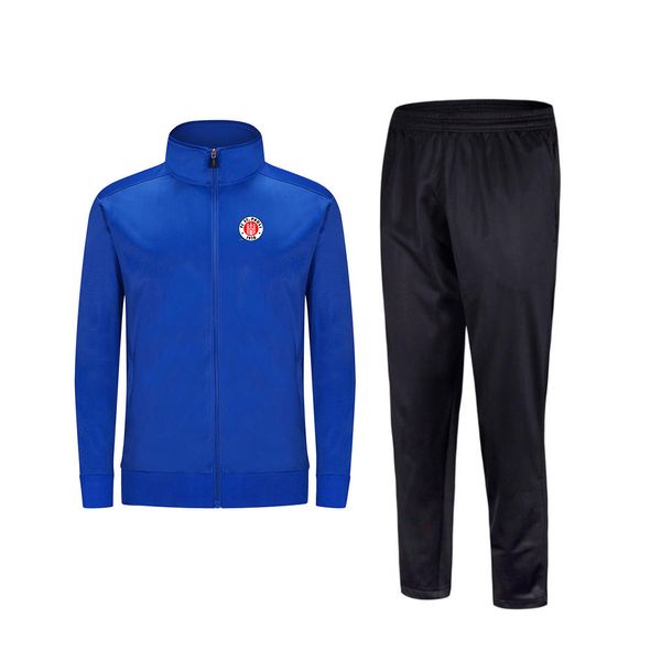 2021 fc st pauli new style football men's jacket with pants sport wear soccer tracksuit kids clothes set294t, Gray
2021 fc st pauli new style football men's jacket with pants sport wear soccer tracksuit kids clothes set294t, Gray